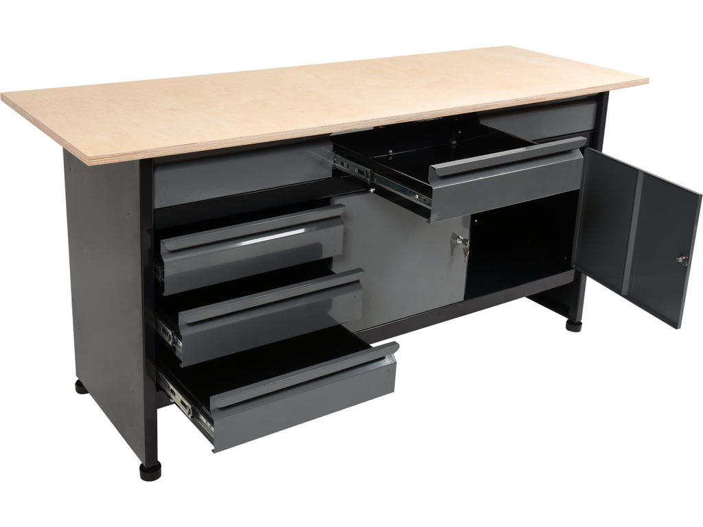 Bureau, Tafel, Werkplaatskast Voor Gereedschap 1700 X 600MM