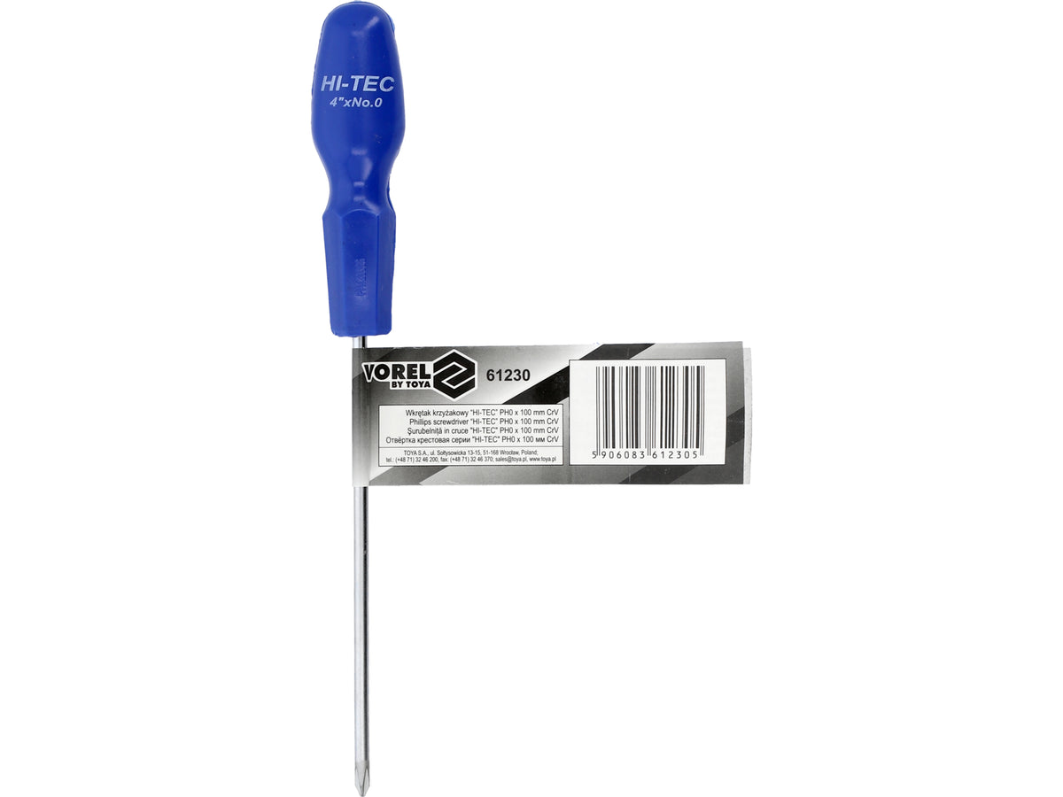 Hi-Tec Ph0x100mm Kruisschroevendraaier