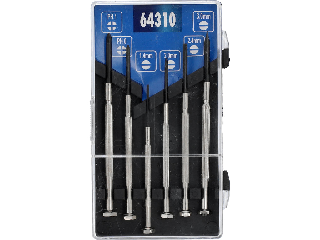 Precisieschroevendraaiers, Set Van 6 Stuks.