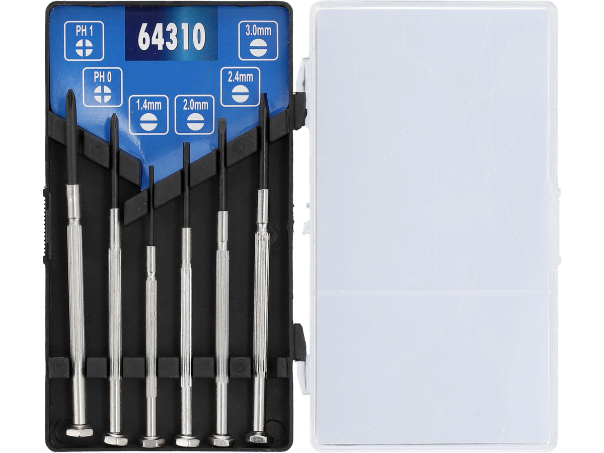 Precisieschroevendraaiers, Set Van 6 Stuks.