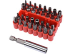 Schroevendraaiertips, Set Van 33 Stuks.