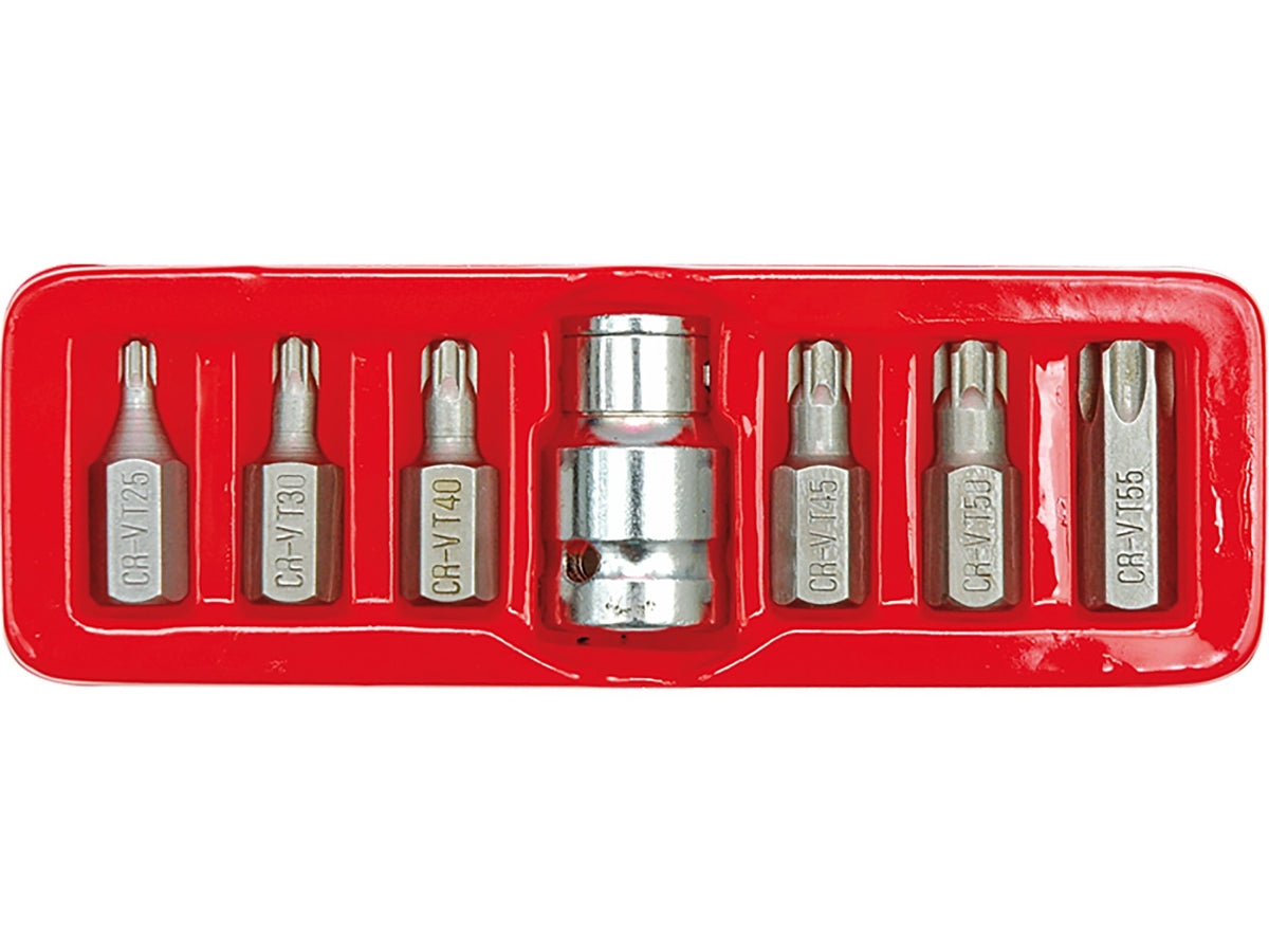 Speciale Torx Sleutels T25-T55, 7 Stuks.