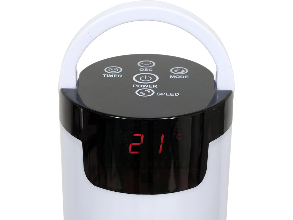 LED Vloerventilator 50W, Hoogte 81CM
