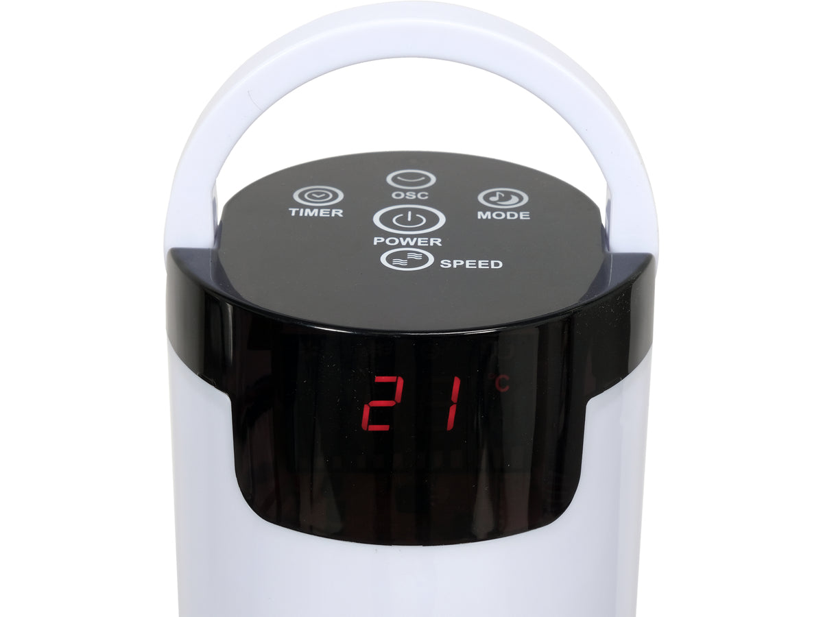 LED Vloerventilator 50W, Hoogte 81CM