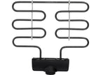 Elektrische Grill, Staand 2000W 36 X 22,5CM
