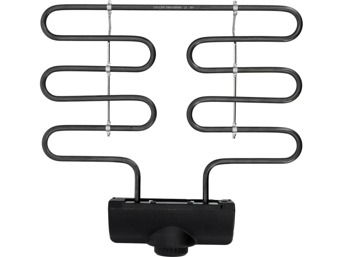 Elektrische Grill, Staand 2000W 36 X 22,5CM