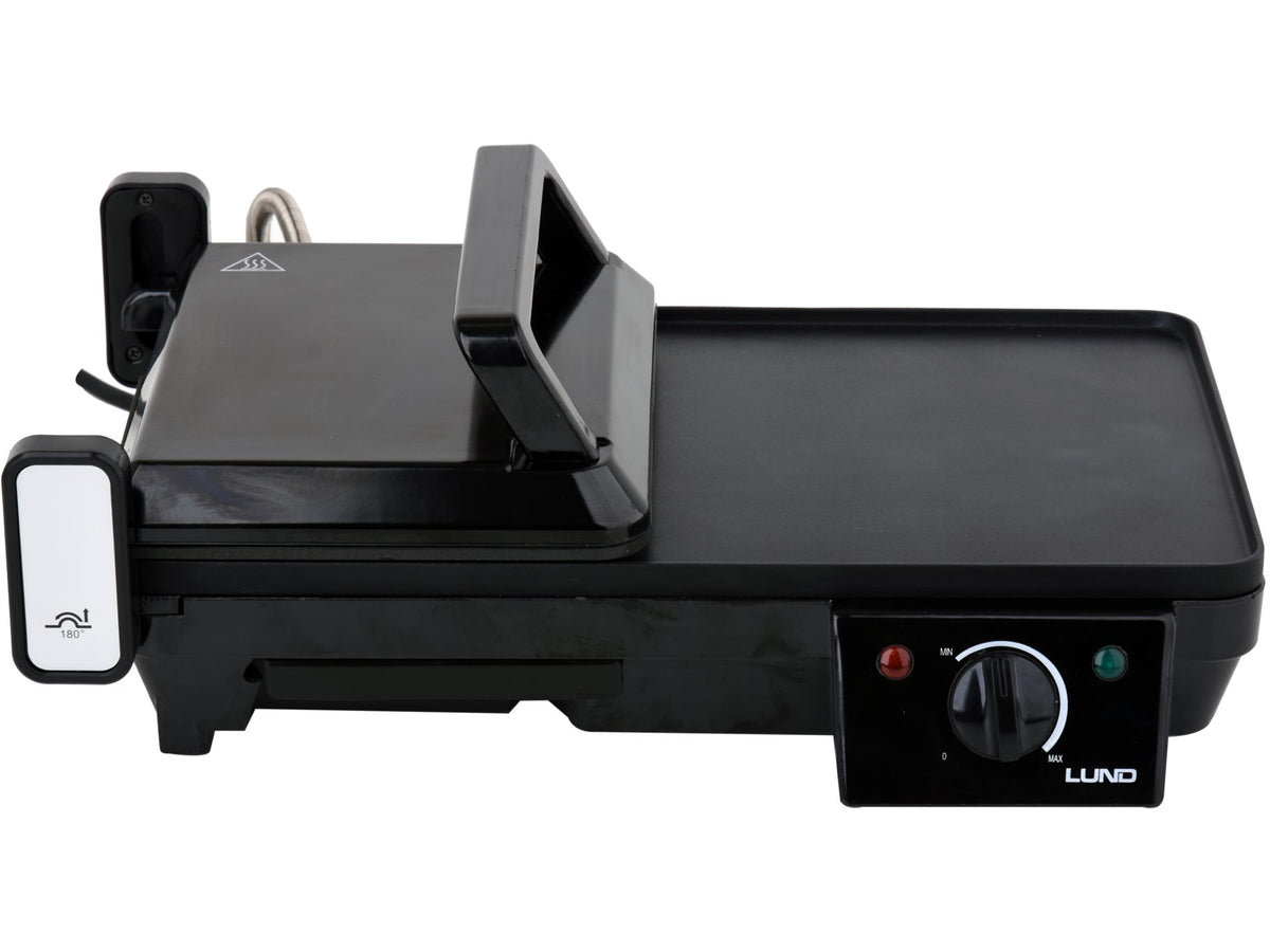 Elektrische Tafelgrill 2000W 2IN1 40,5X25CM