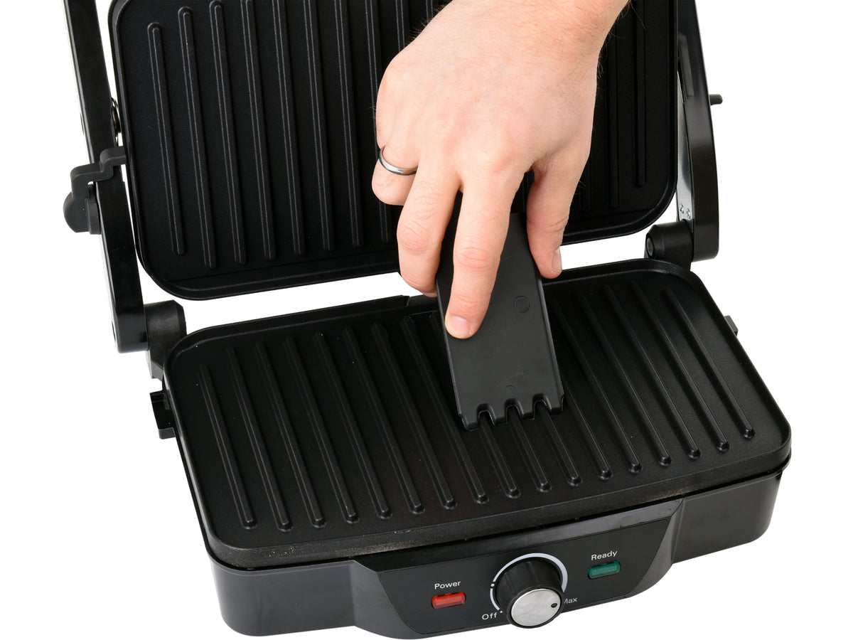 Elektrische Grill 1600W, 28 X 17CM, Temperatuurregeling