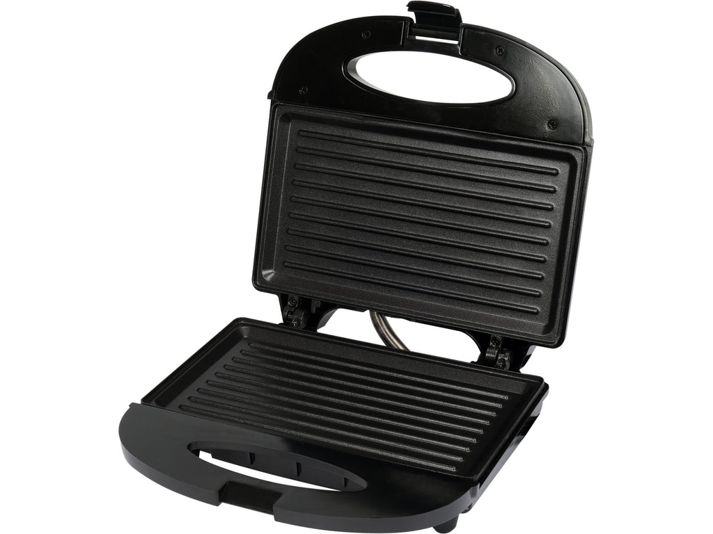 Toast 750W, Grillplaat 21,5X12,5CM, Zwart
