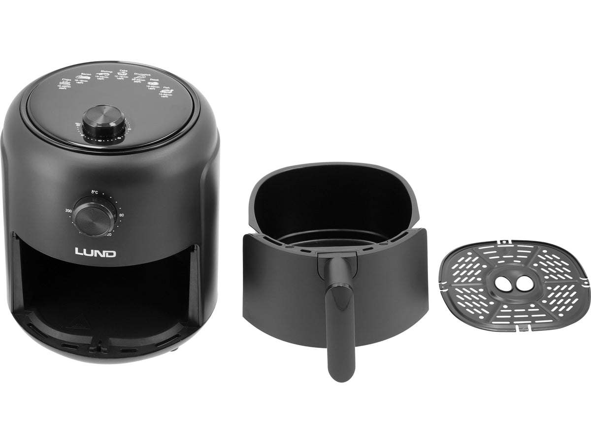 1000W 2,6L Friteuse Met Zwarte Smaak