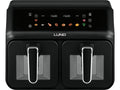 Friteuse 2200W 4L+4L Zwart