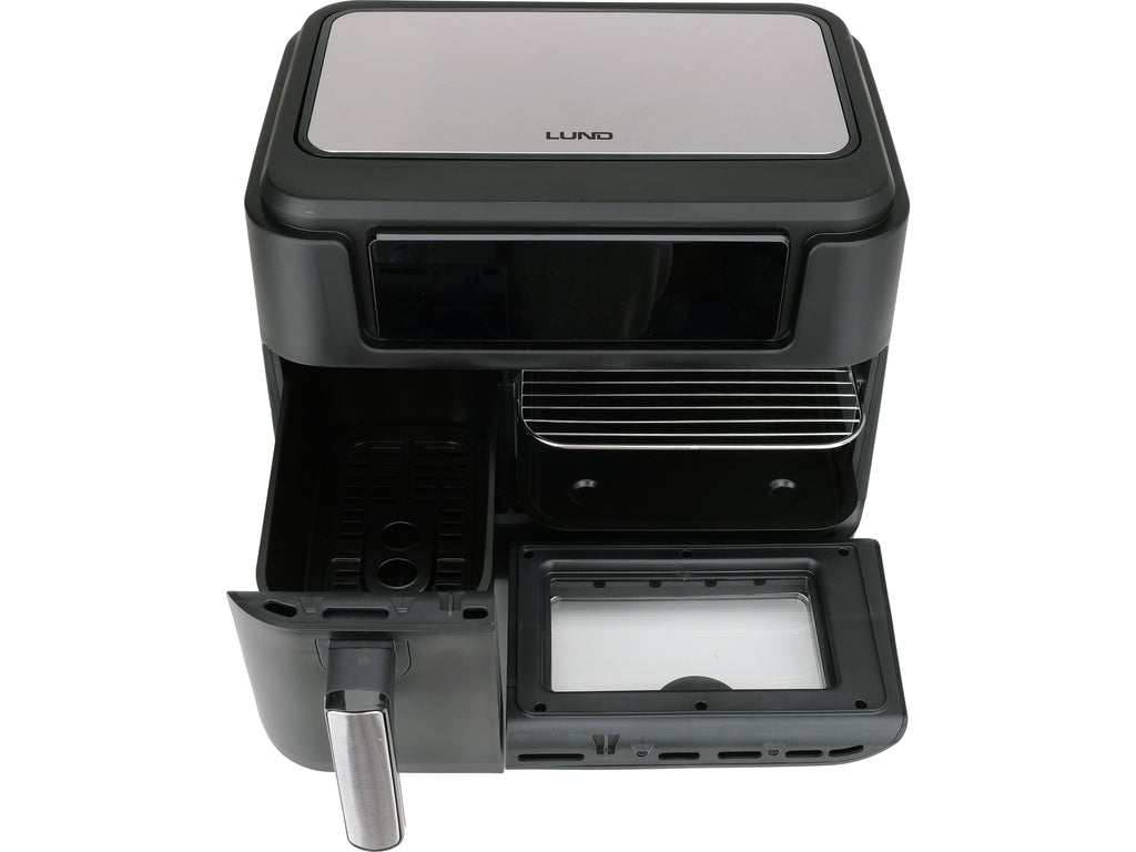 Achtergrond Friteuse 2400W 3,5L + 7,5L