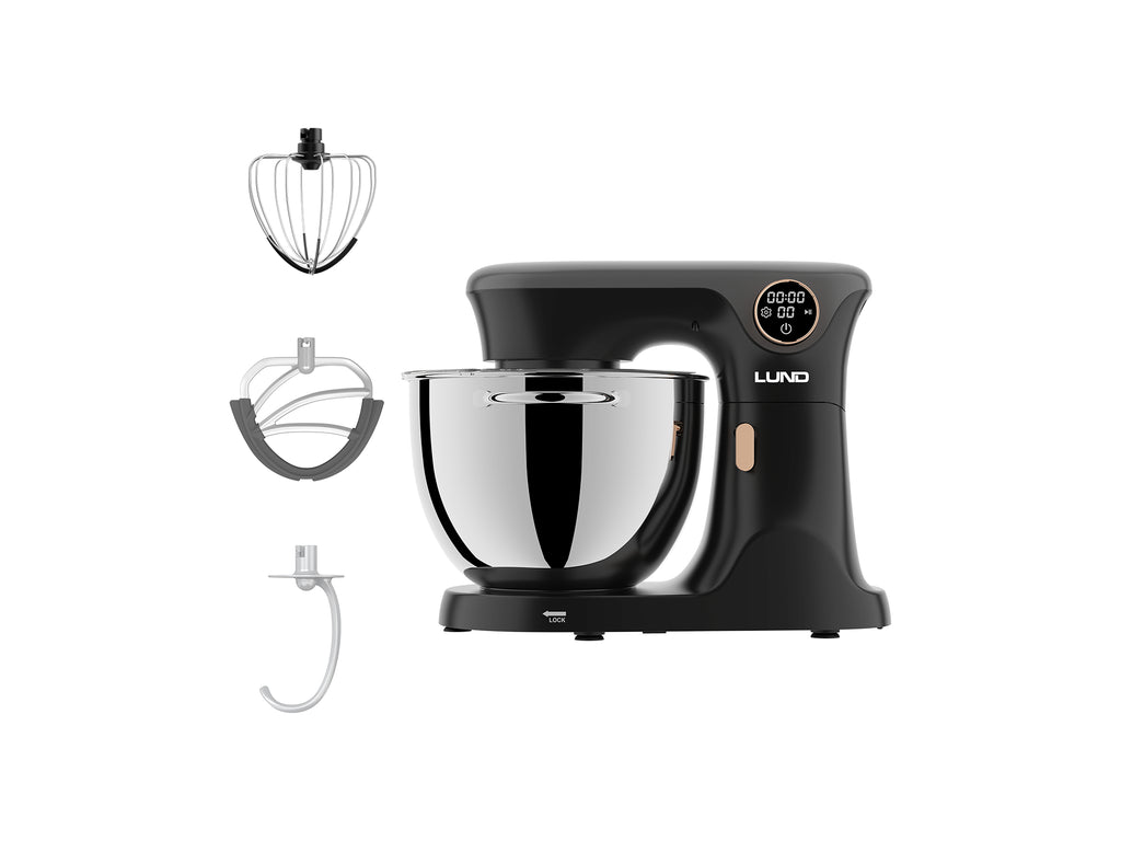 Planetaire Mixer 1500W, 6L, Timer