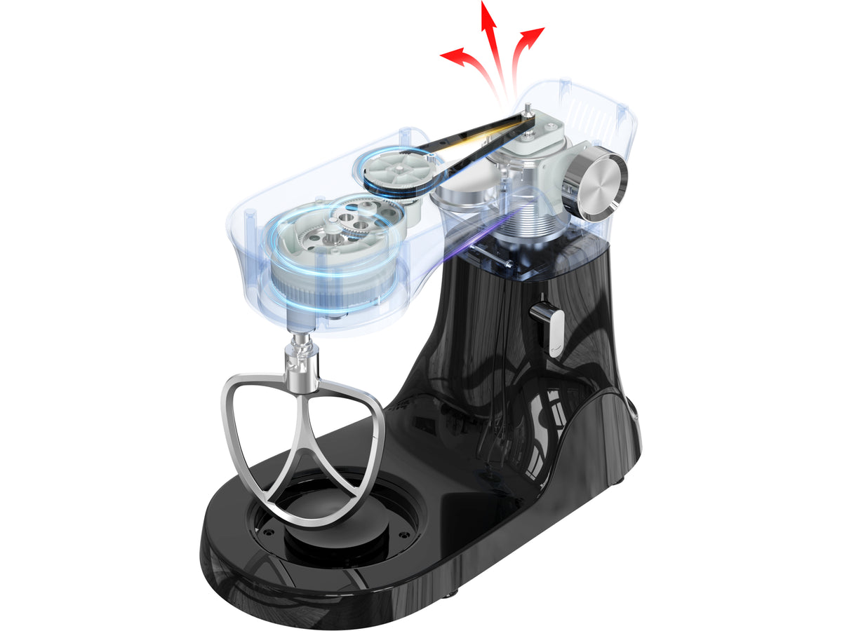 Planetaire Mixer 1500W, 6L, Timer