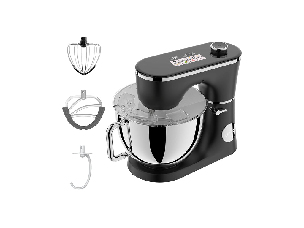 Planetaire Mixer 1500W, 6L, Display LED