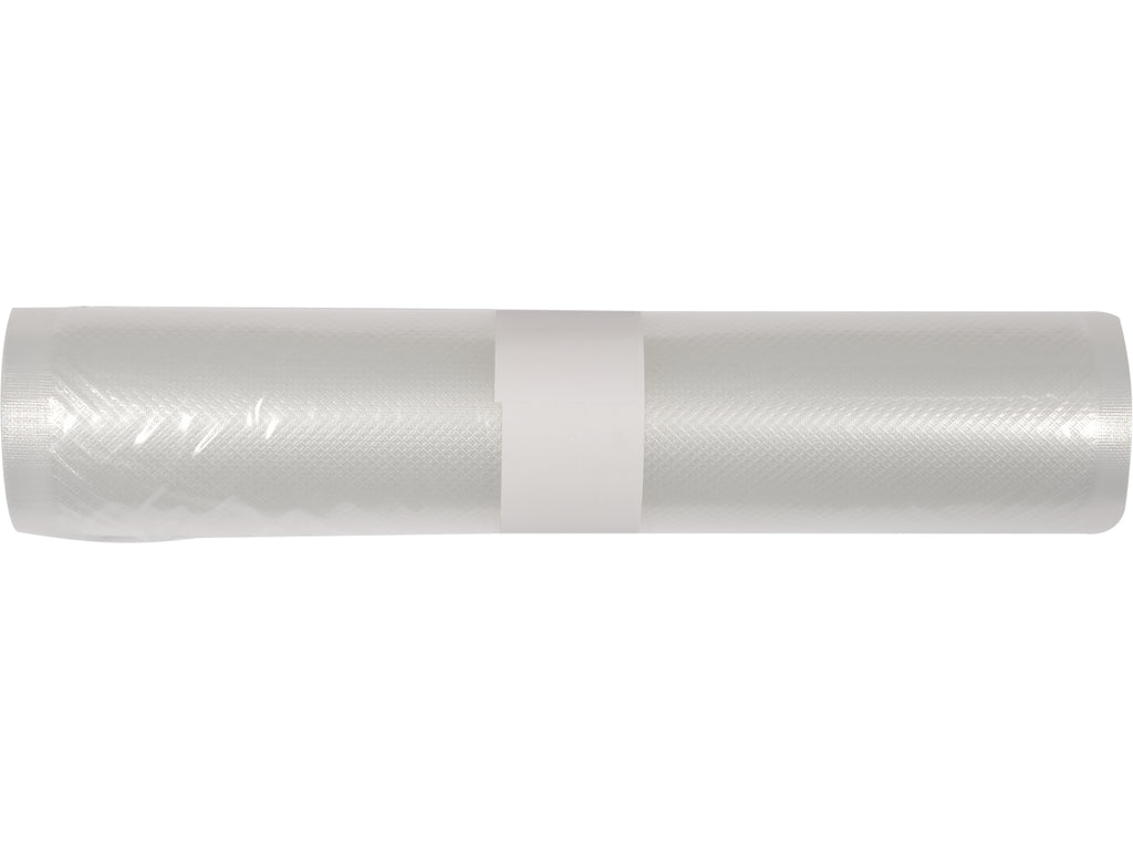 Folie, Geknopen Mouw Voor Vacuümverpakken Op Rol 28X600 Cm.