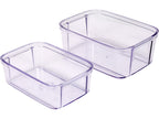 Vacuumcontainers 0,75L, 1,5L, Mogelijkheid Om De Datum Op Het Deksel Te Vermelden