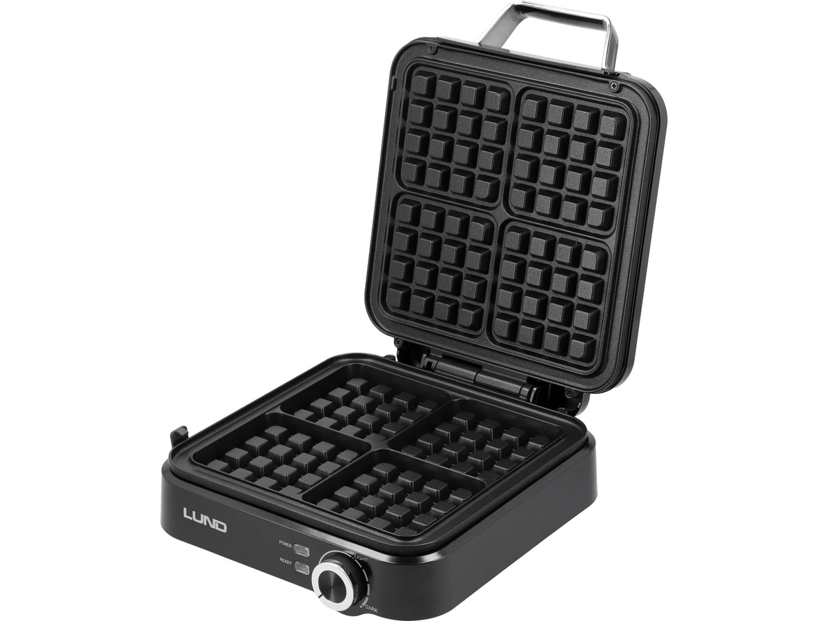 1500W Waffelijzer - 4 Waffels