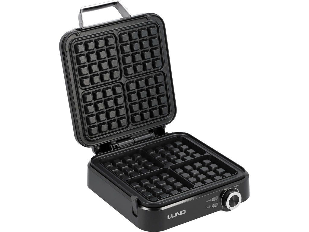 1500W Waffelijzer - 4 Waffels