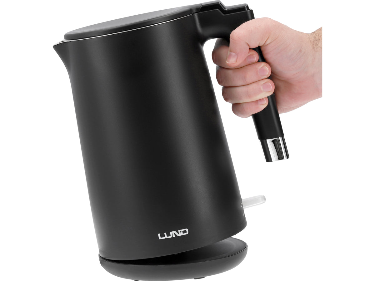 Elektrische Waterkoker 1,5L Zwart, Cool Touch