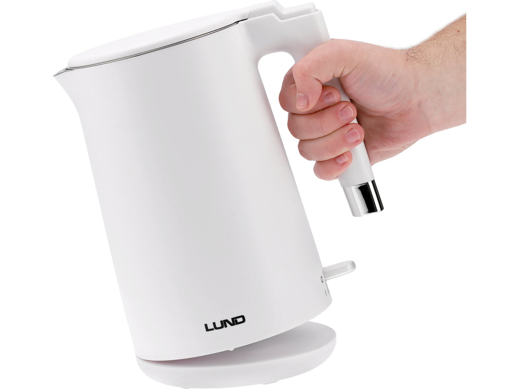 Elektrische Waterkoker 1,5L Wit, Cool Touch
