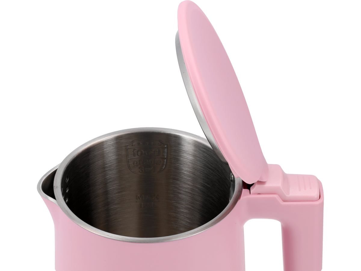 Elektrische Waterkoker 1,5L Roze, Cool Touch