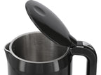 Elektrische Waterkoker 1,7L, Temperatuuraanpassing. Zwart