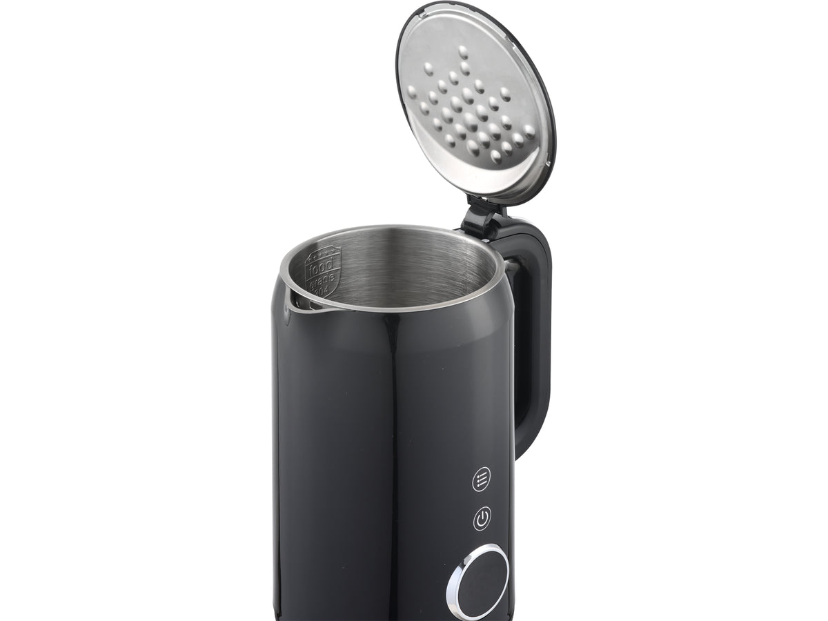 Elektrische Waterkoker 1,7L, Temperatuuraanpassing. Zwart