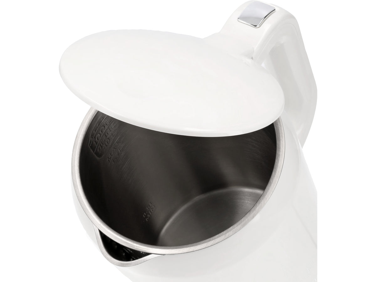Elektrische Waterkoker 1,7 L, Temperatuurregeling, Wit