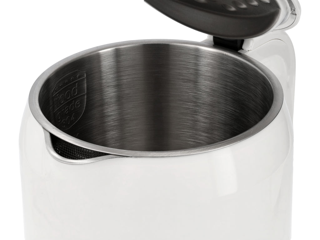 Elektrische Waterkoker 1,7 L, Temperatuurregeling, Wit