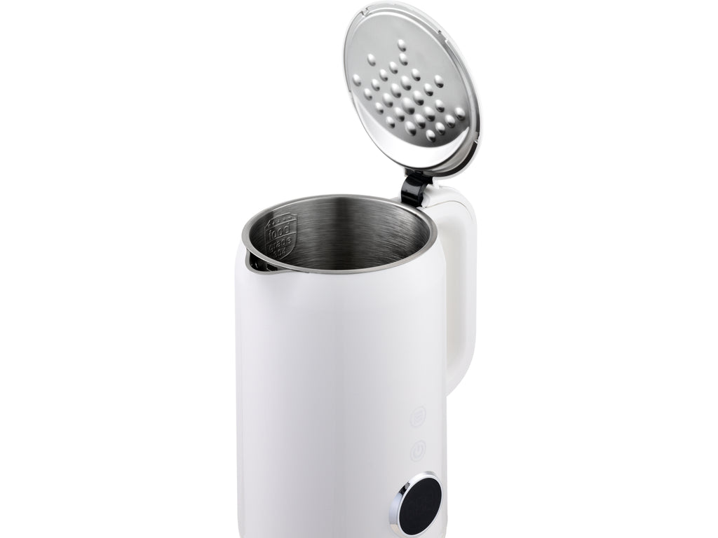 Elektrische Waterkoker 1,7 L, Temperatuurregeling, Wit
