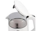 Elektrische waterkoker 1,7L, temperatuurregeling, wit