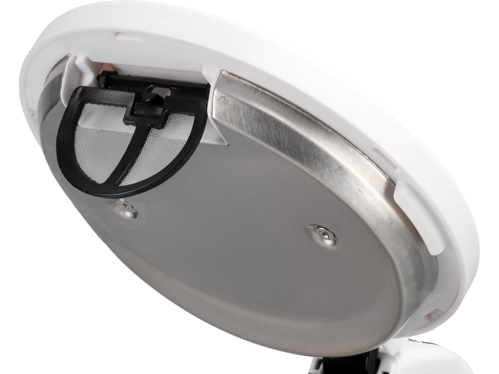 Elektrische waterkoker 1,7L, temperatuurregeling, wit