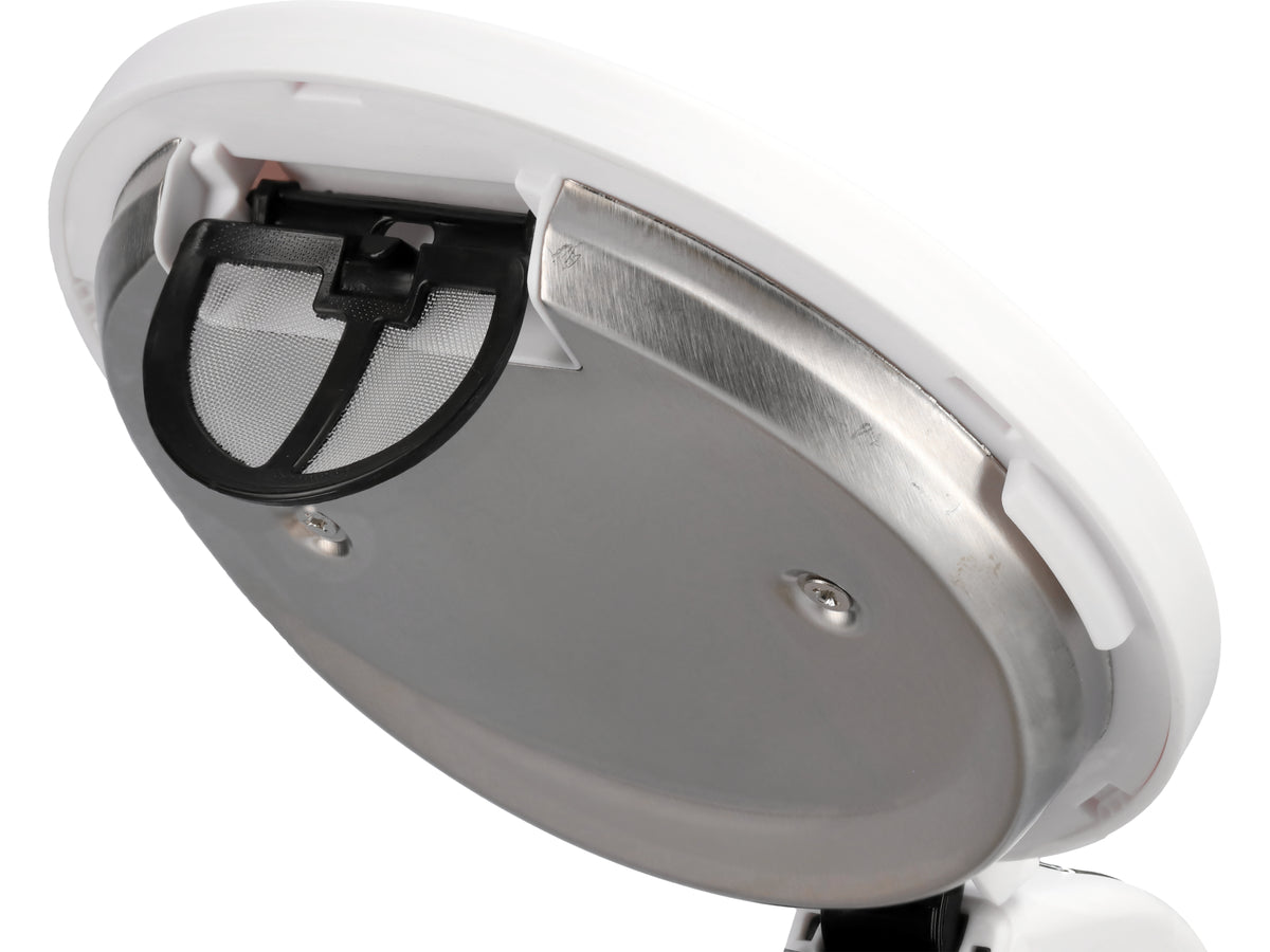 Elektrische waterkoker 1,7L, temperatuurregeling, wit