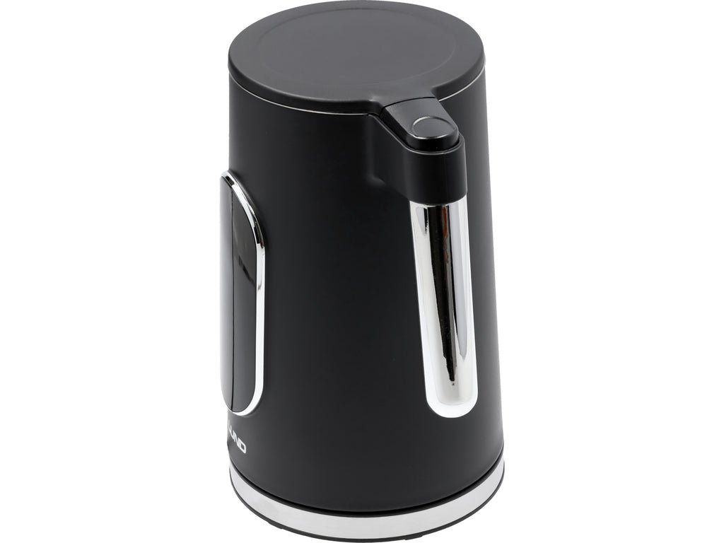 Elektrische waterkoker 1,7L, temperatuurregeling, zwart