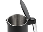Elektrische waterkoker 1,7L, temperatuurregeling, zwart