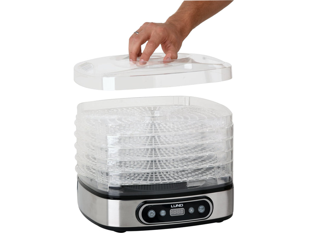 Voedseldroger 5 Zitten, 420-500W Met Timer