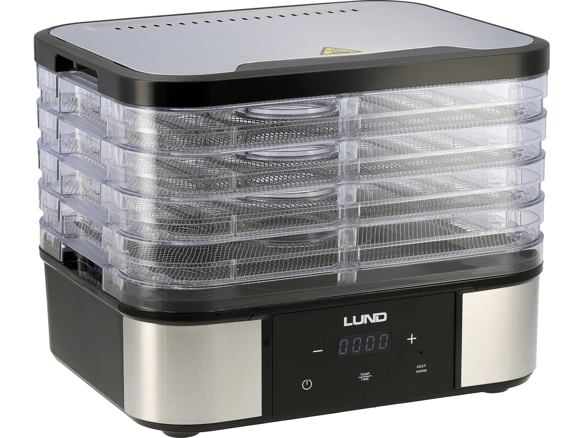 Food Dehydrator 5 S/S Trays, 380W