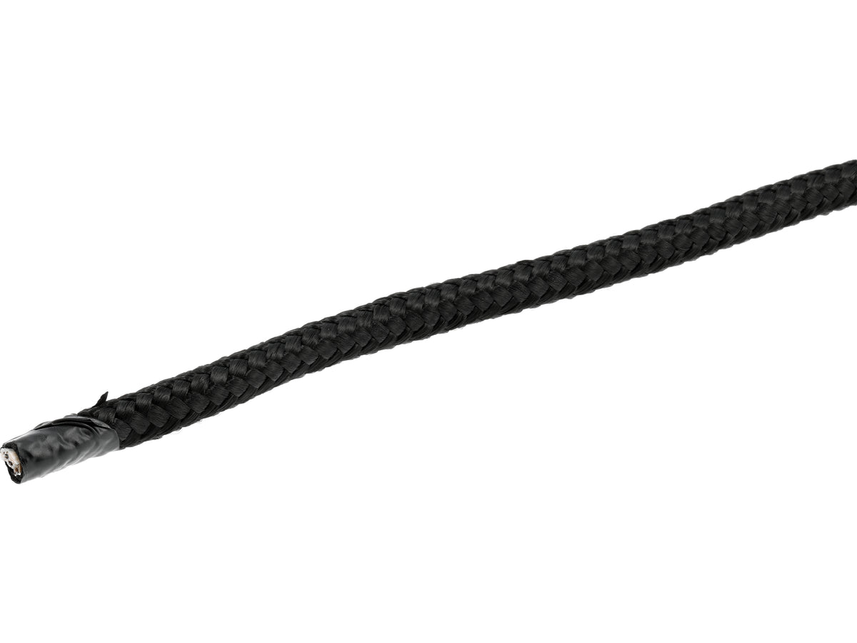 Lina Geweven Zwart Pp Motiek 10MM 50M