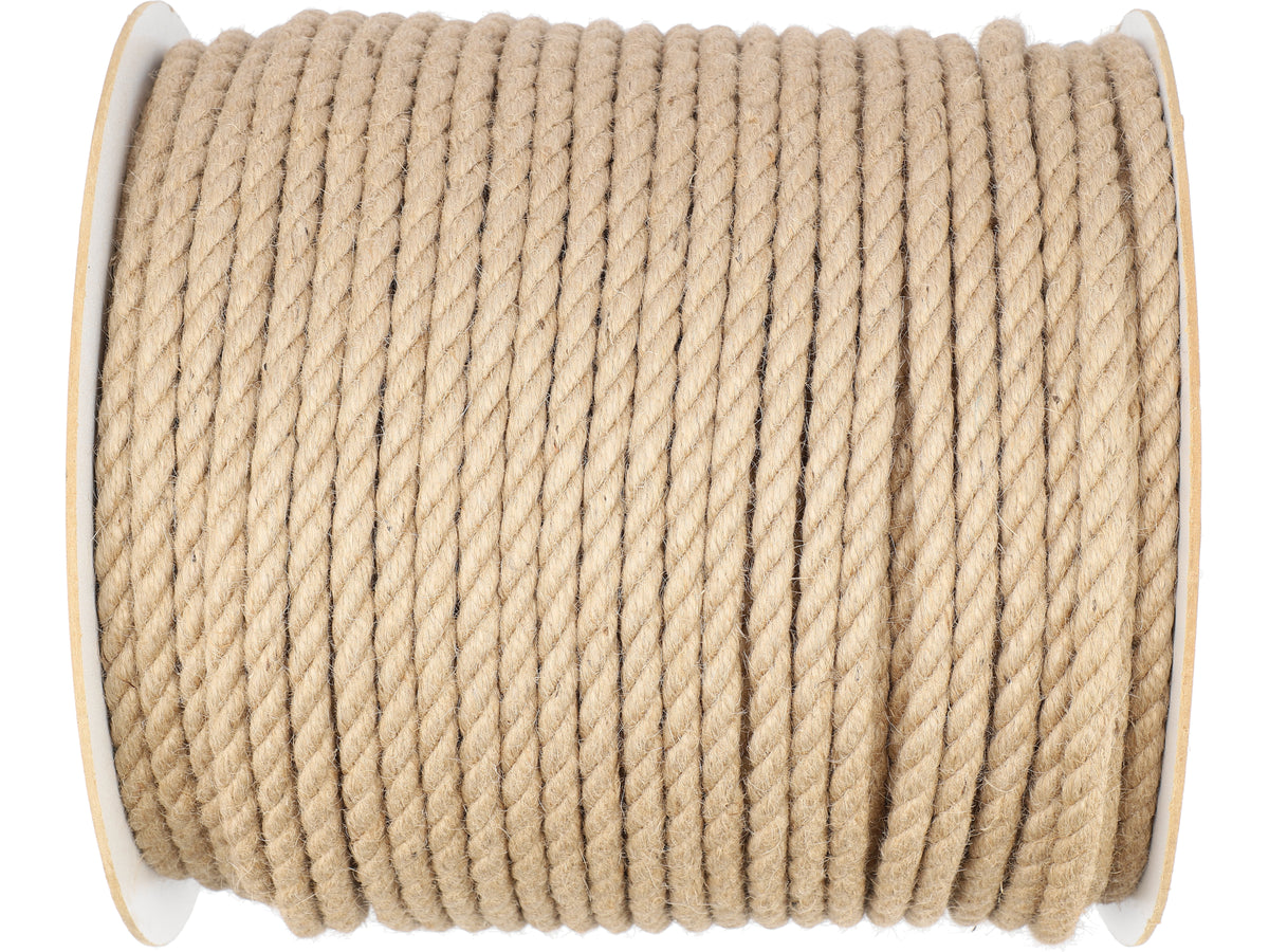 Jute Touw 12MM 150M Op Een Spoel