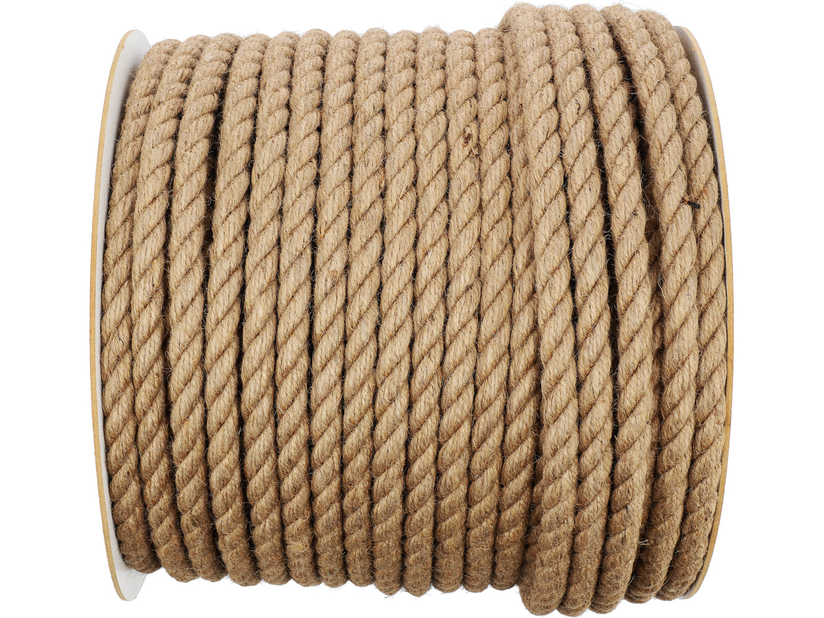 Jute Touw 16MM 100M Op Spoel