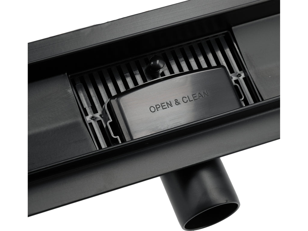 <code>LINEAR DRAIN WET DRY ZWART 80 CM</code>