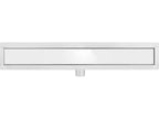 Nat&Droog Wit Glazen Lineaire Drain 70 CM