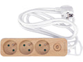 Power Strip Wood Style With Ground 3S 1.4M