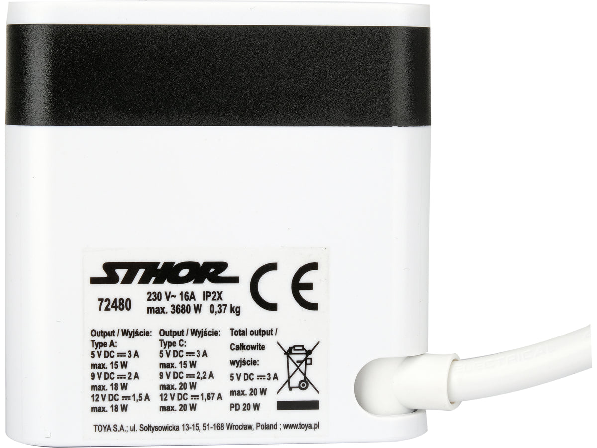 Power Cube USB With Ground 5S 1.4M