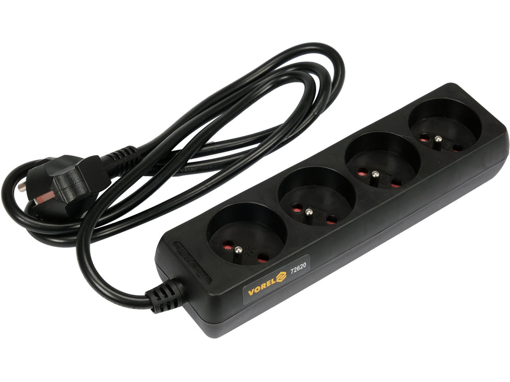 Elektrische Verlengkabel 4 Stopcontact 1,5M