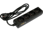 Elektrische Verlengkabel 4 Stopcontact 1,5M
