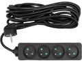 Elektrische Verlengkabel 4 Stopcontact 5 M