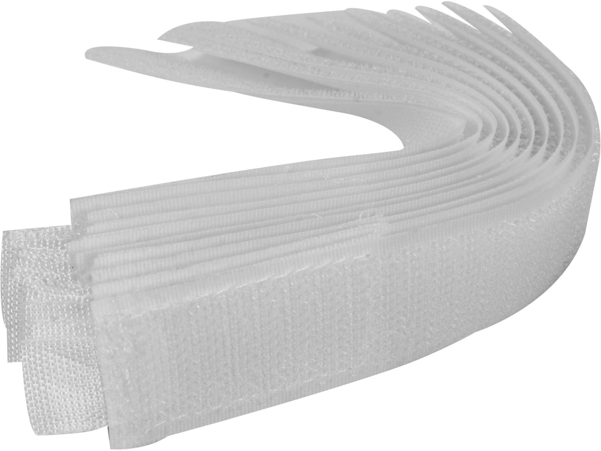 Klittenband 150MM 10ST. WIT