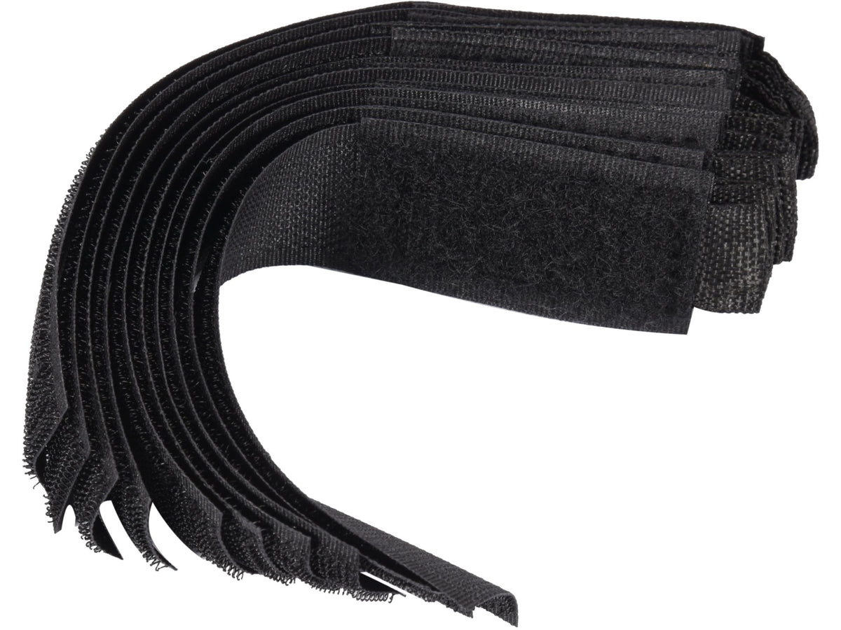 Klittenband 150MM 10ST. ZWART